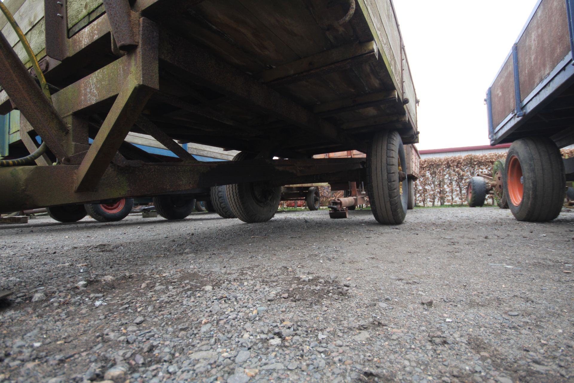 Youngman 3T single axle tipping trailer. - Image 5 of 22
