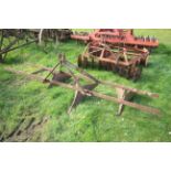 Massey Ferguson three row ridger. V