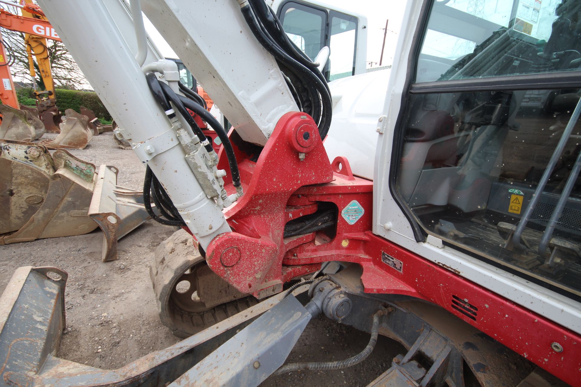 Takeuchi TB290 9T rubber track excavator. 2018. 5,524 hours. Serial number 190200976. With 4x - Image 40 of 68