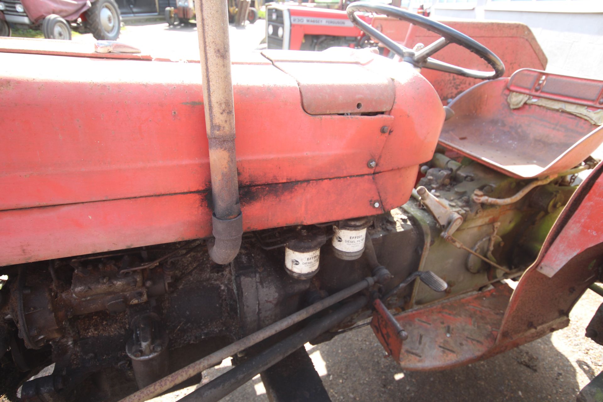 Massey Ferguson 135 2WD tractor. Registration ART 5H. Date of first registration 07/11/1969. - Bild 34 aus 58