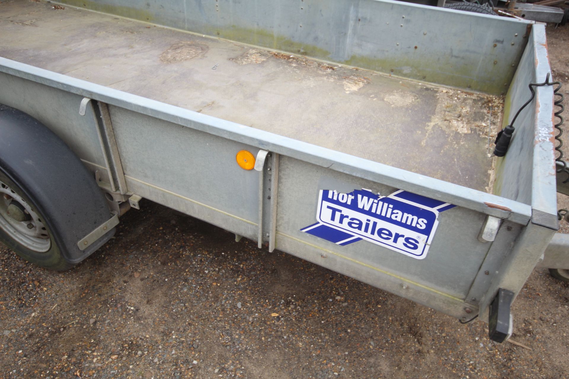 Ifor Williams GD125 MK3 12ft x 5ft twin axle general purpose trailer. With full width ramp. Key - Bild 31 aus 34