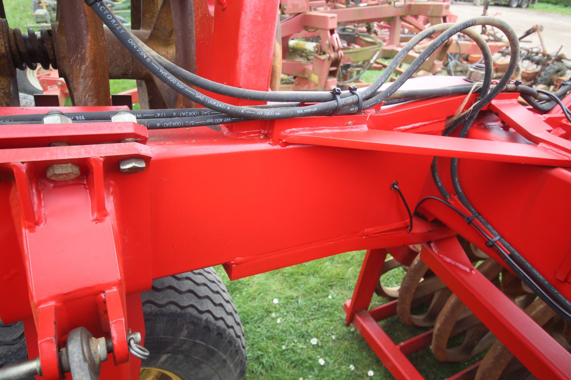 Vaderstad 4.5m Rexius Twin 450. With sprung legs, levelling paddles and double cast iron rings. - Image 30 of 48