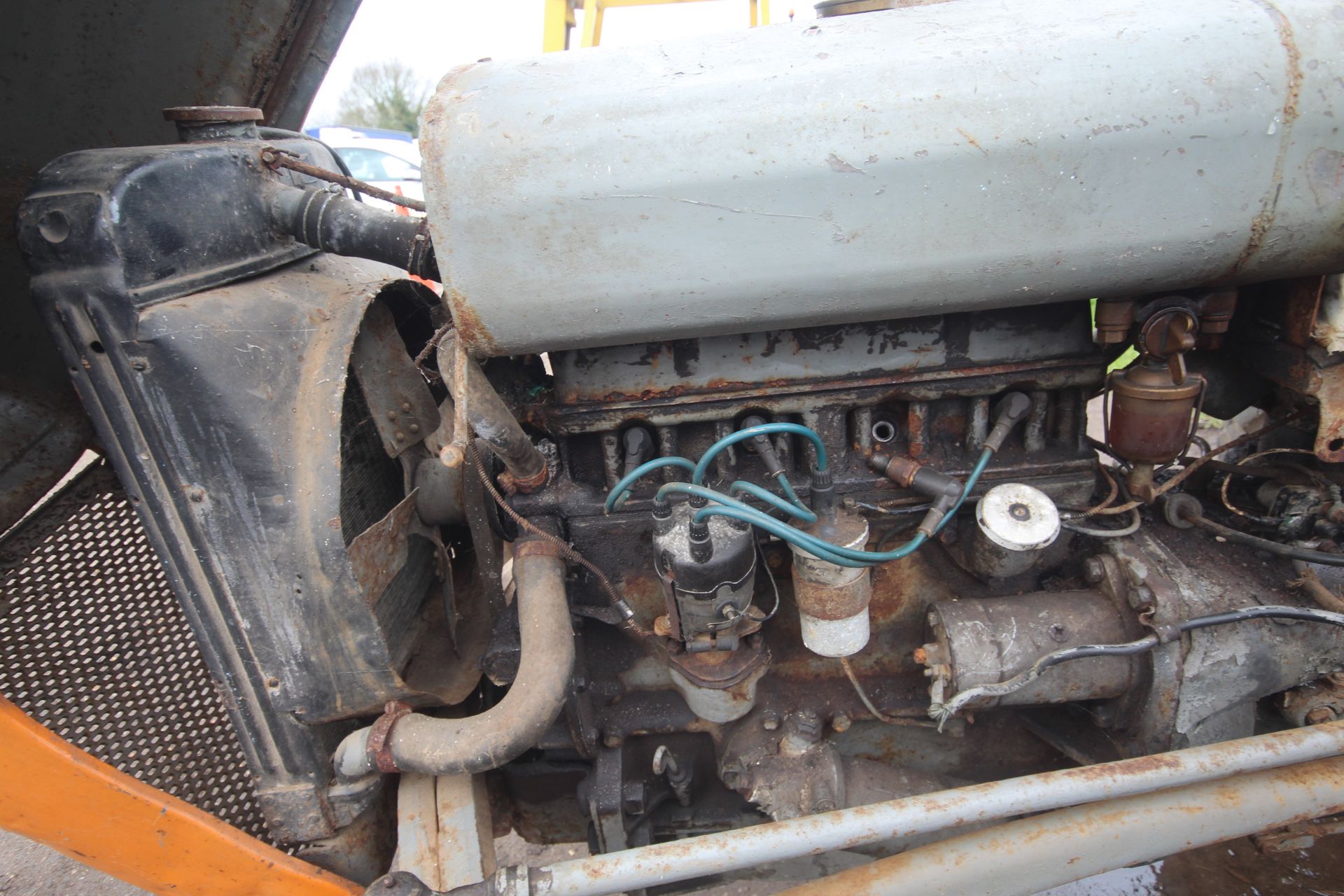 Ferguson TEA 20 Petrol/ TVO 2WD tractor. Registration MVF 85 (buff log book). 1951. Fitted with - Bild 24 aus 26