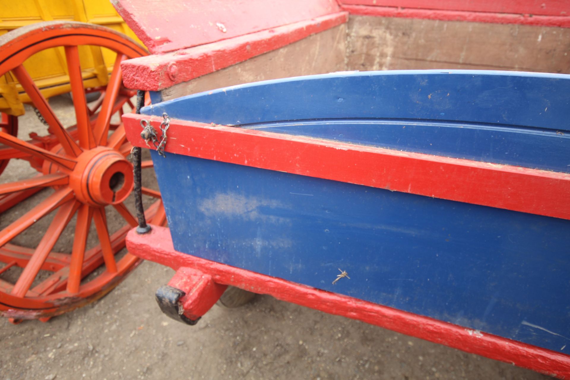 Tumbrel. With tractor drawbar. - Image 18 of 30