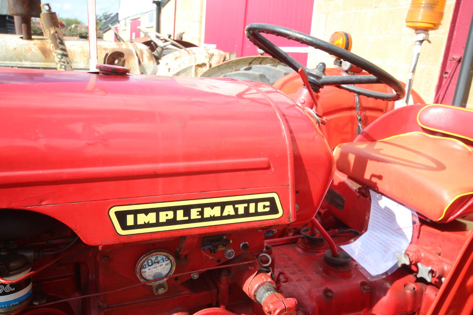 David Brown 990 Implematic live drive 2WD tractor. Registration CNO 117B. Date of first registration - Image 11 of 43