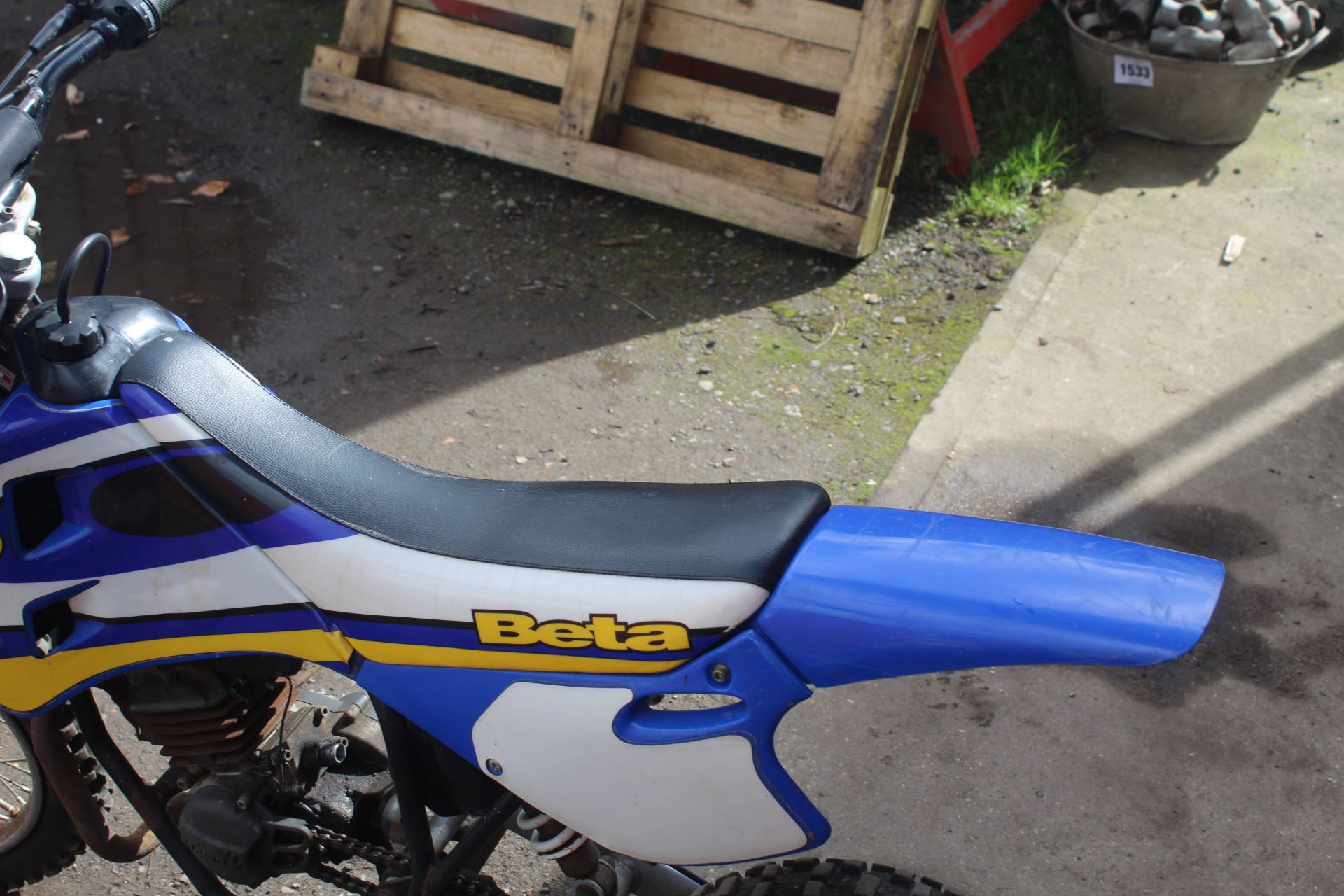 Beta Italian 50cc dirt bike. For spares or repair. V - Bild 10 aus 13