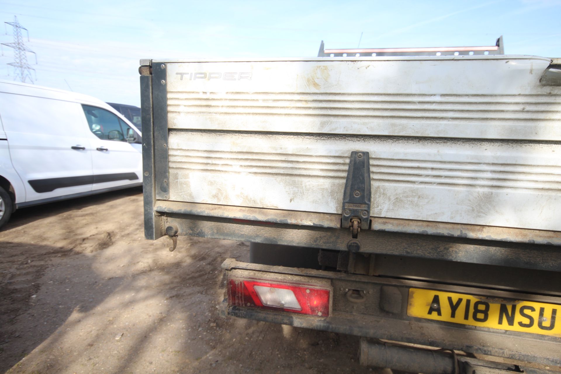Ford Transit 350 2L diesel manual drop-side tipper. Registration AY18 NSU. Date of first - Image 21 of 64