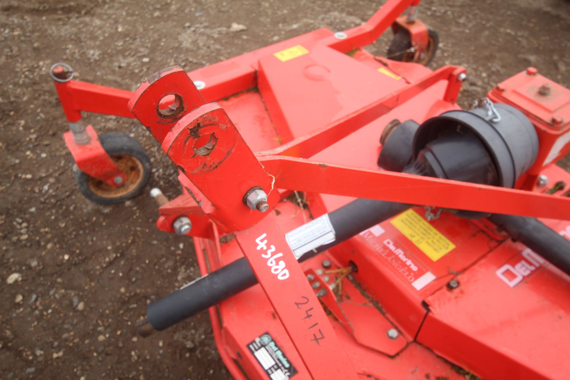 Del Morino PRM 180 1.8m finishing mower. 2012. V - Image 2 of 13