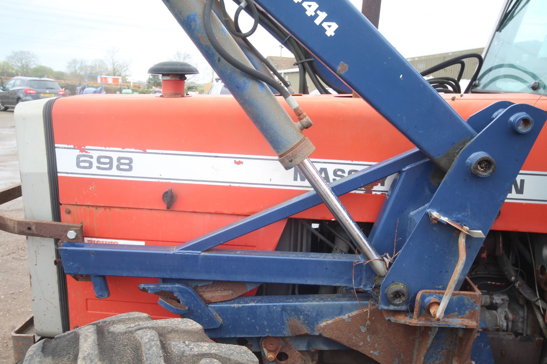 Massey Ferguson 698 4WD tractor. Registration DVF 568Y. Date of first registration 04/01/1983. 6,591 - Image 6 of 58