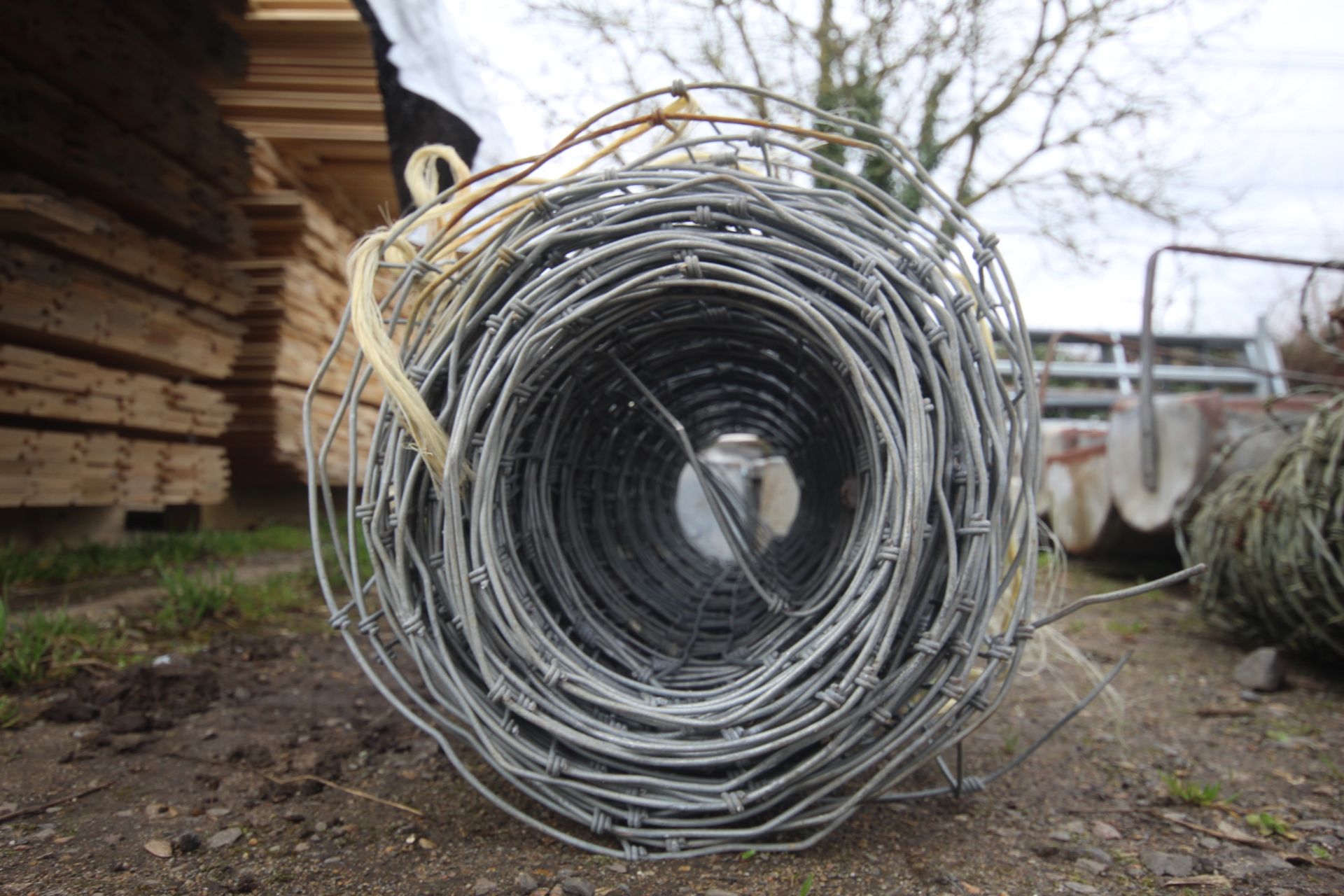 Roll of stock fencing. - Image 2 of 2