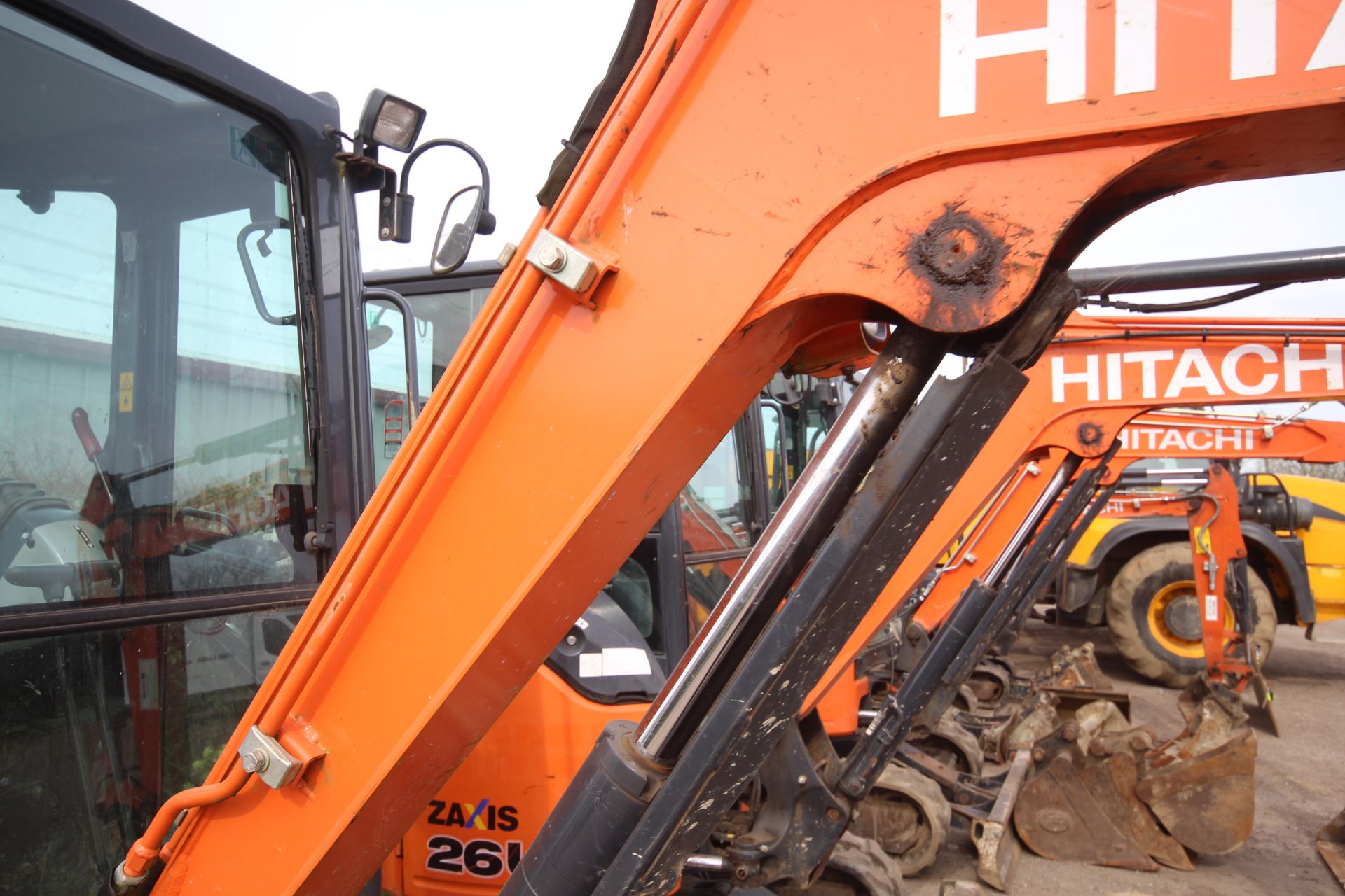 Hitachi Z-Axis 26U-5a 2.6T rubber track excavator. 2018. 2,061 hours. Serial number HCM - Image 12 of 61