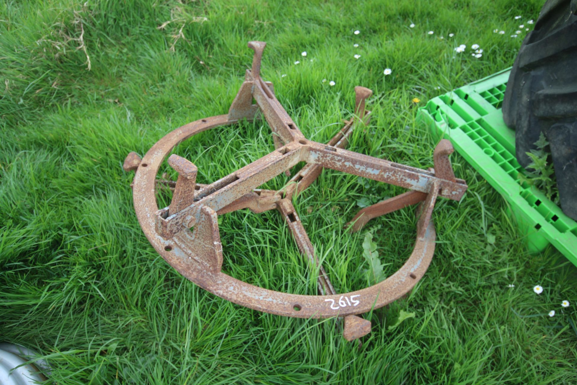 Massey Ferguson 3-star dual wheel adapter frame.