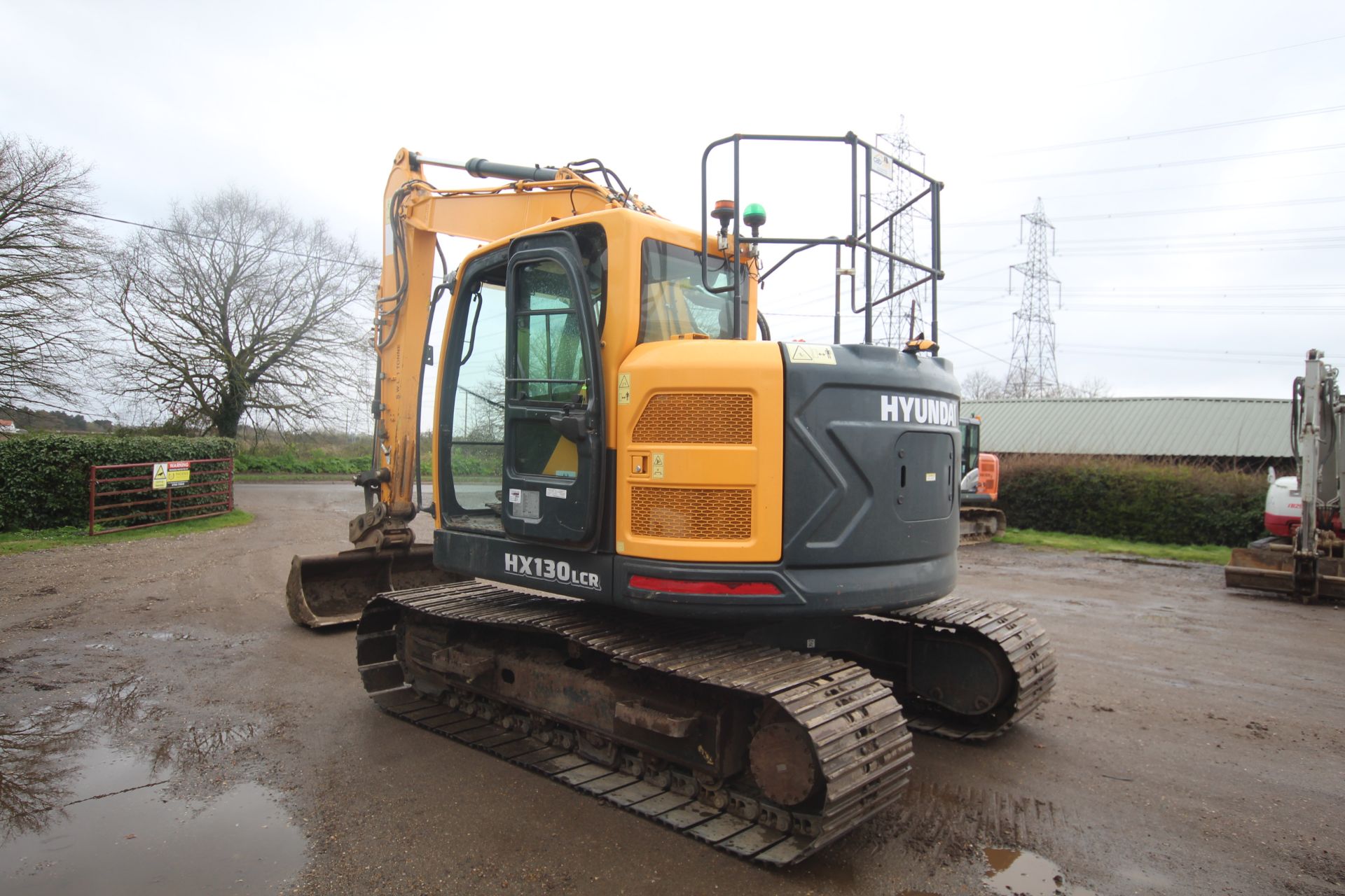 **CATALOGUE CHNAGE** Hyundai HX130 LCR 13T steel track excavator. 2018. c. 5,150 hours. Serial - Image 3 of 77