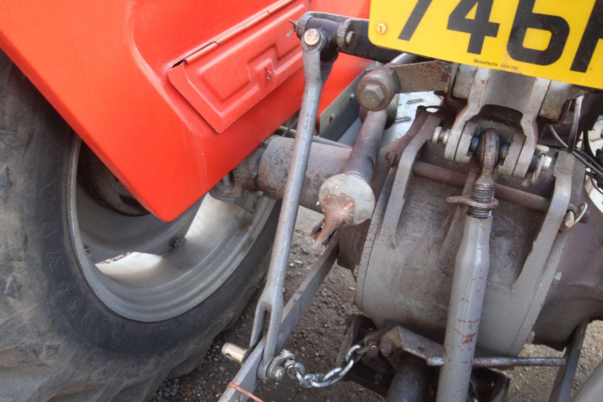 Massey Ferguson 135 2WD tractor. Registration SVN 746H. Date of first registration 25/03/1970. 12. - Image 20 of 46