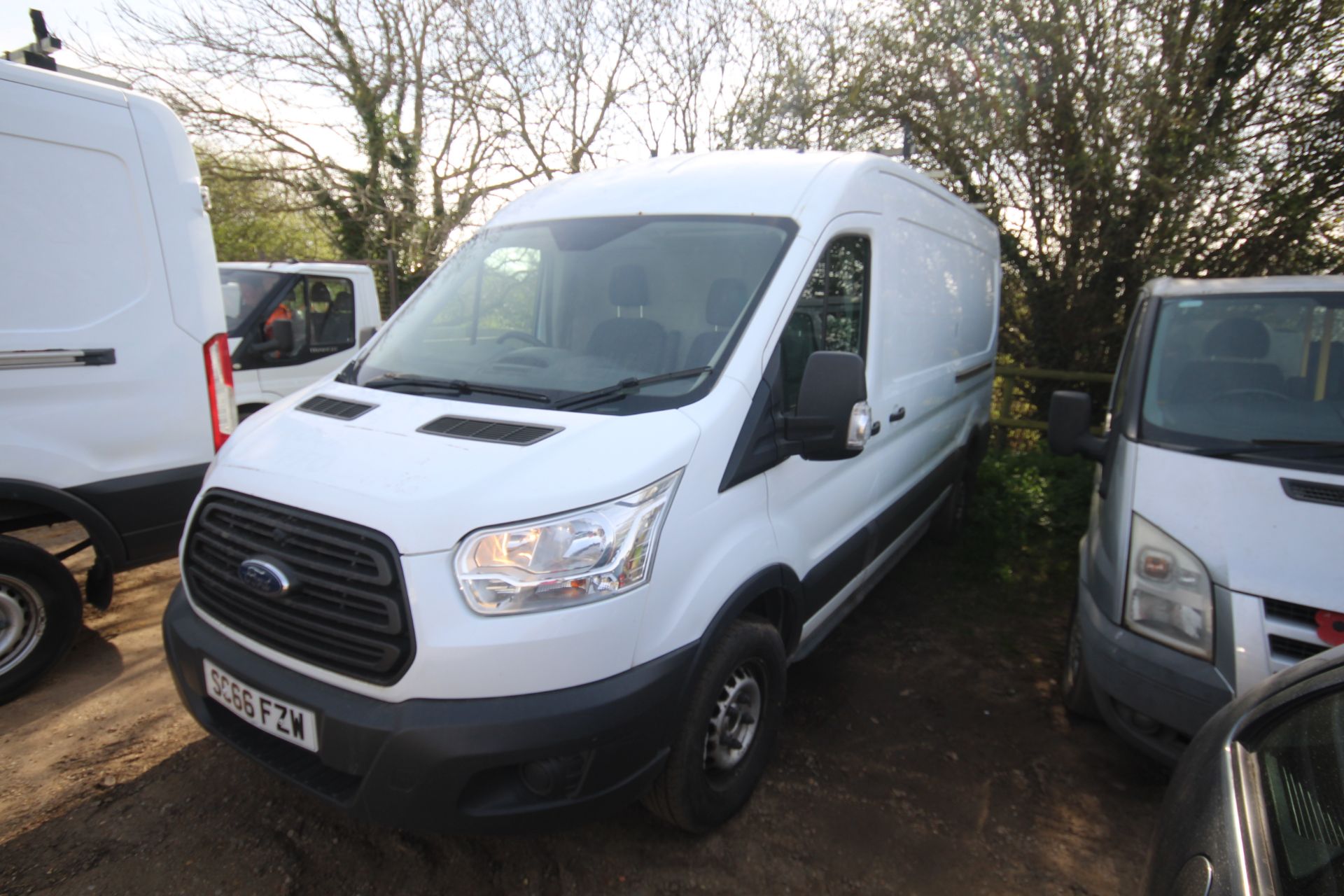 Ford Transit 350 2.2L diesel van. Registration SC66 FZW. Date of first registration 30/12/2016. 95, - Image 4 of 54