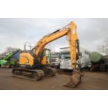 **CATALOGUE CHNAGE** Hyundai HX130 LCR 13T steel track excavator. 2018. c. 5,150 hours. Serial