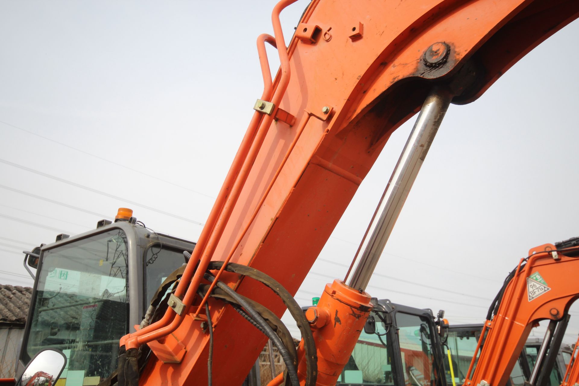 Hitachi Z-Axis 85-USB LC-3 8.5T rubber track excavator. 2012. 7,217 hours. Serial number HCM - Image 12 of 71