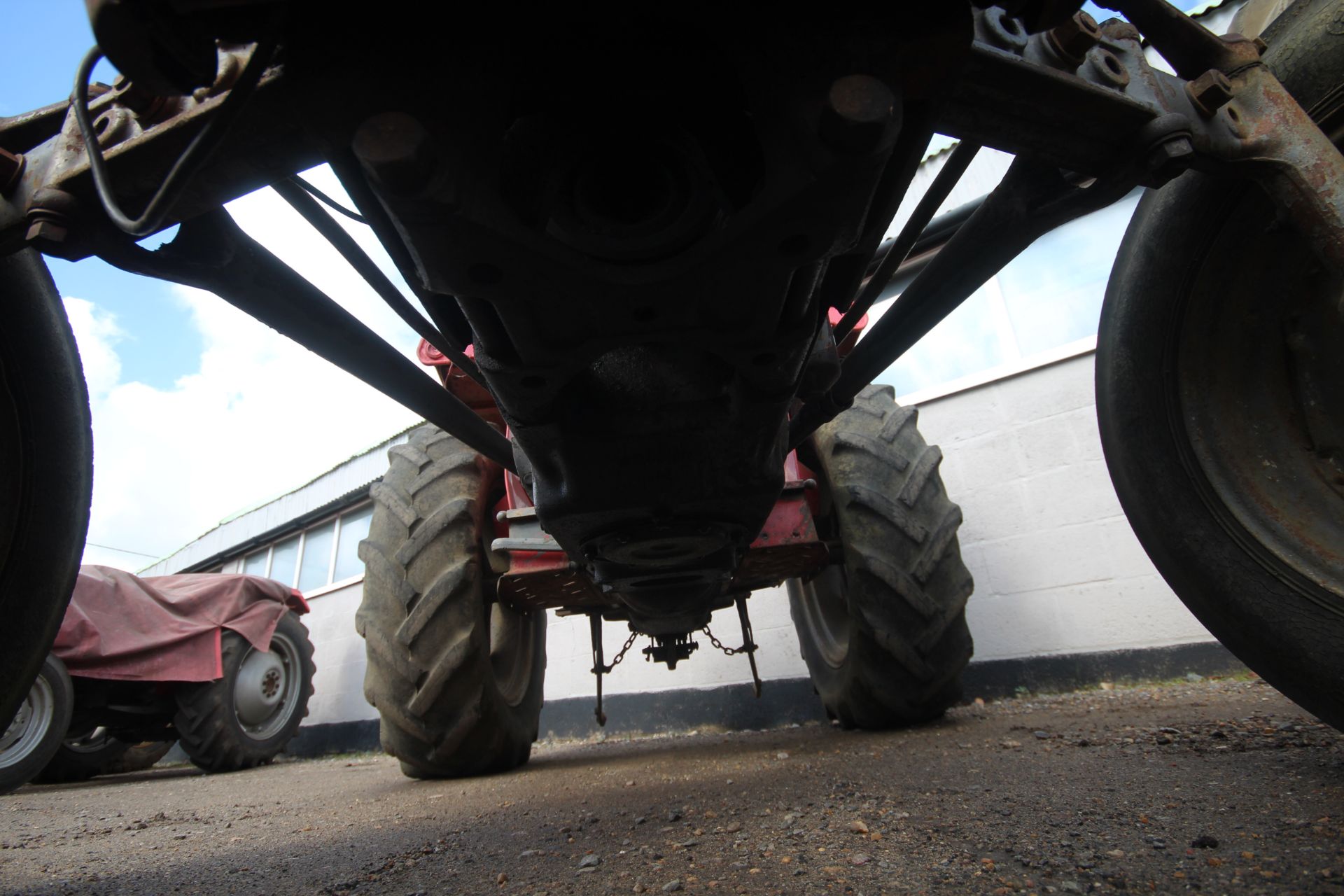 Massey Ferguson 35X 2WD tractor. 1963. Serial number SNMY313859. 11-28 rear wheels and tyres. - Image 42 of 43