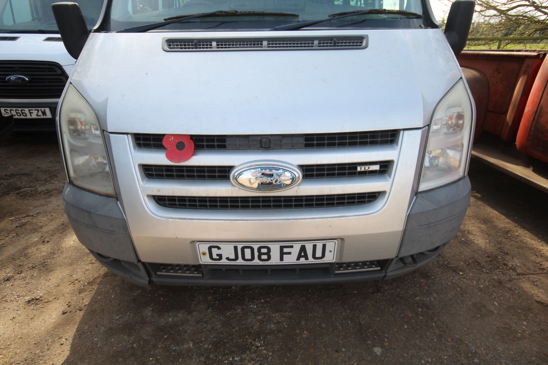 Ford Transit Tourneo 8 seater minibus. Registration GJ08 FAU. Date of first registration 18/03/2008. - Image 5 of 54