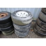 4x Ford Ranger wheels and tyres. V