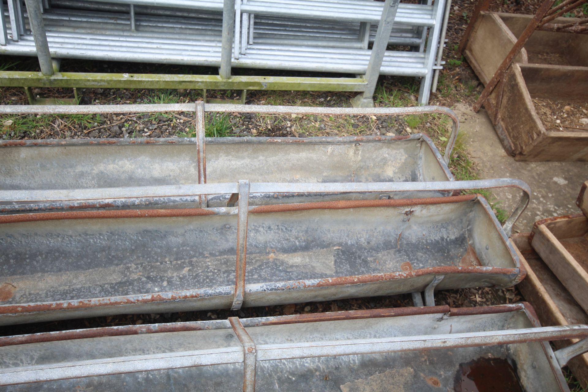 5x sheep troughs. V - Image 4 of 5