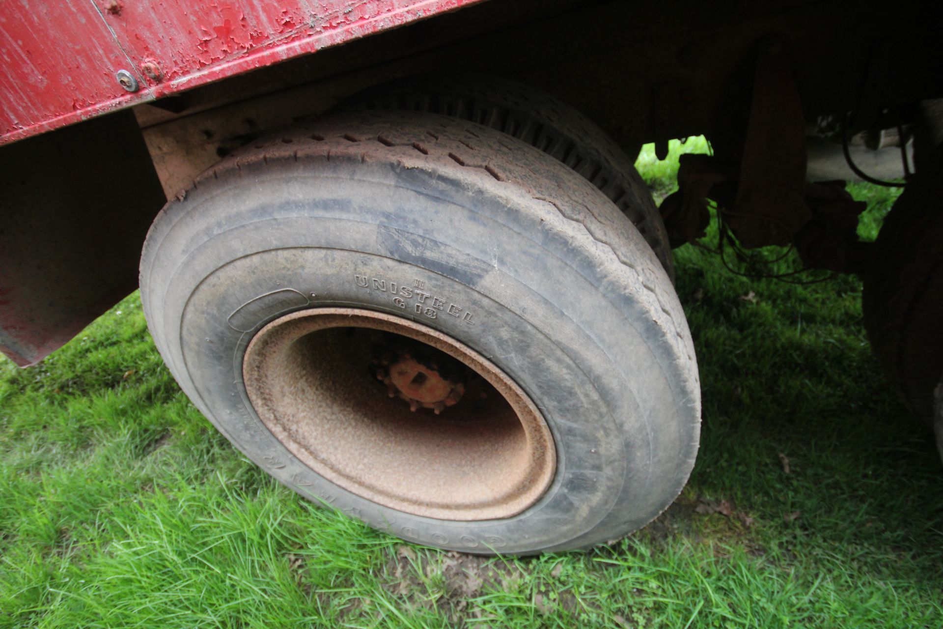 15T twin axle lorry conversion tipping trailer. V - Image 22 of 28