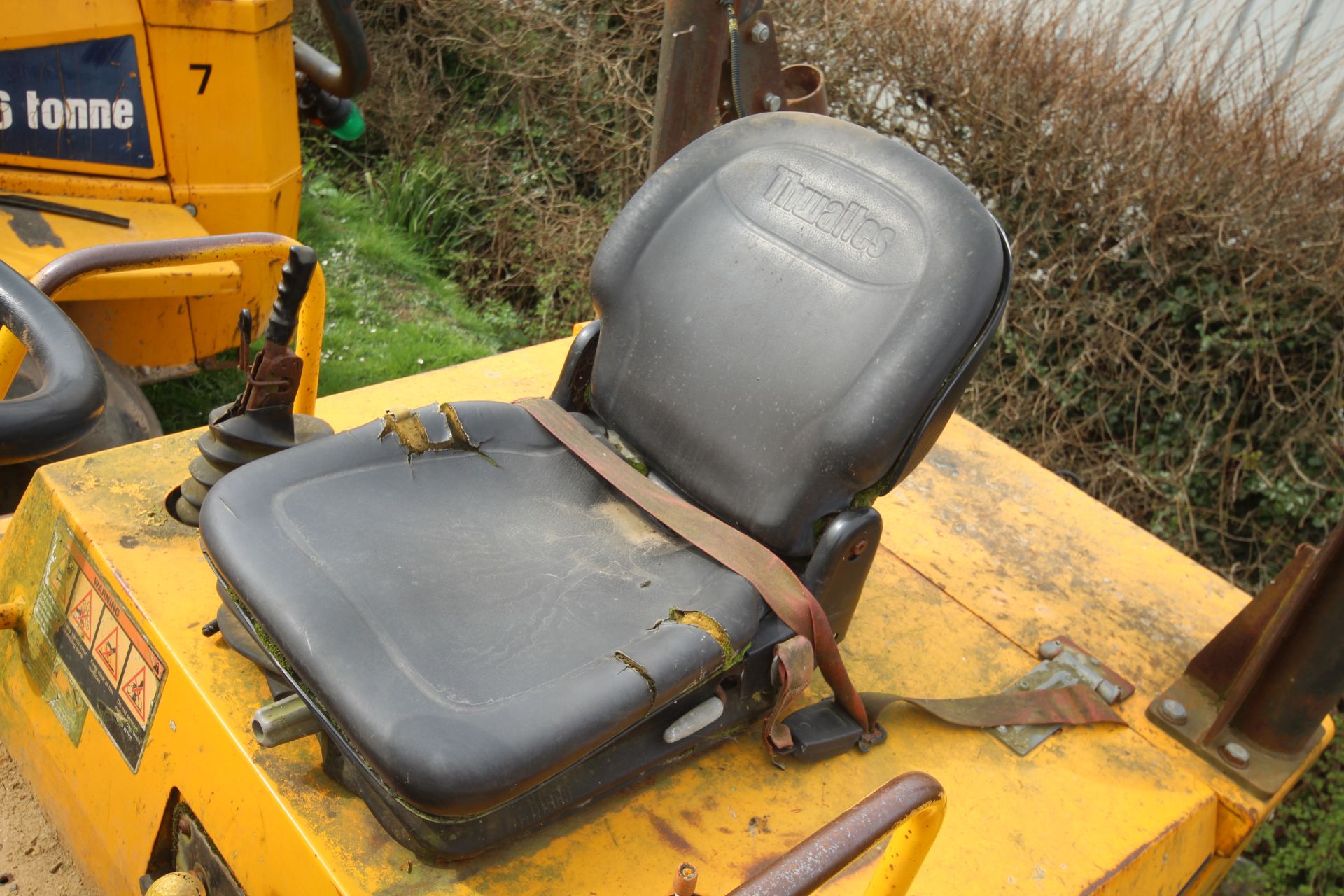 Thwaites 6T 4WD dumper. 2007. 4,971 hours. Serial number SLCM565ZZ706B4658. 405/70-20 wheels and - Image 25 of 35