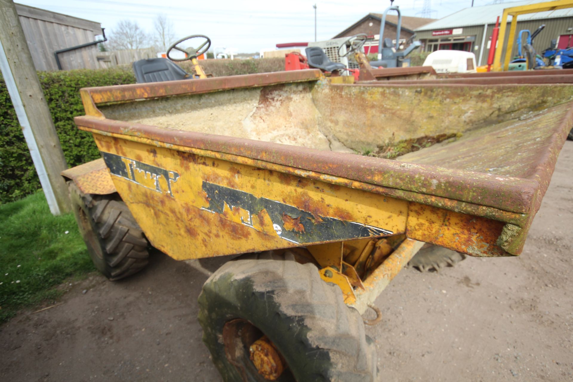 ** Online Video Available ** Thwaites 6000 2.5T 4WD crank start dumper. Vendor reports runs and dri - Image 7 of 24