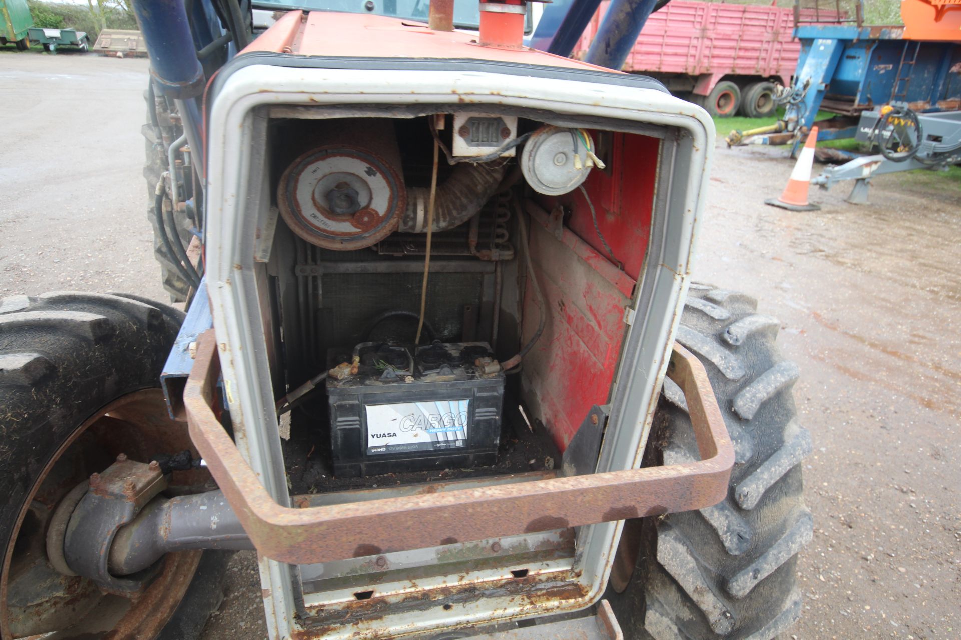 Massey Ferguson 698 4WD tractor. Registration DVF 568Y. Date of first registration 04/01/1983. 6,591 - Image 43 of 58