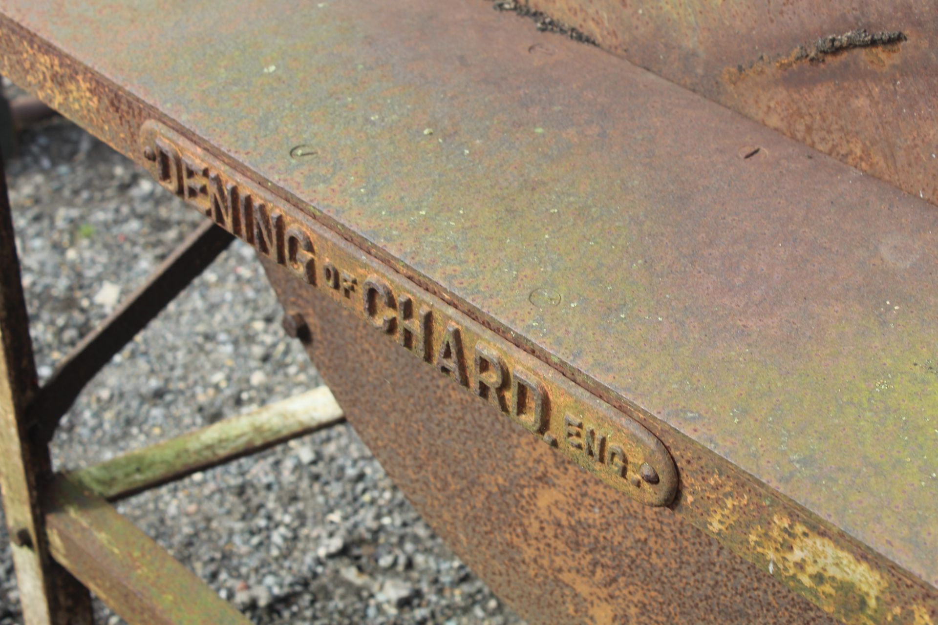 Dening of Chard saw bench. - Image 8 of 8