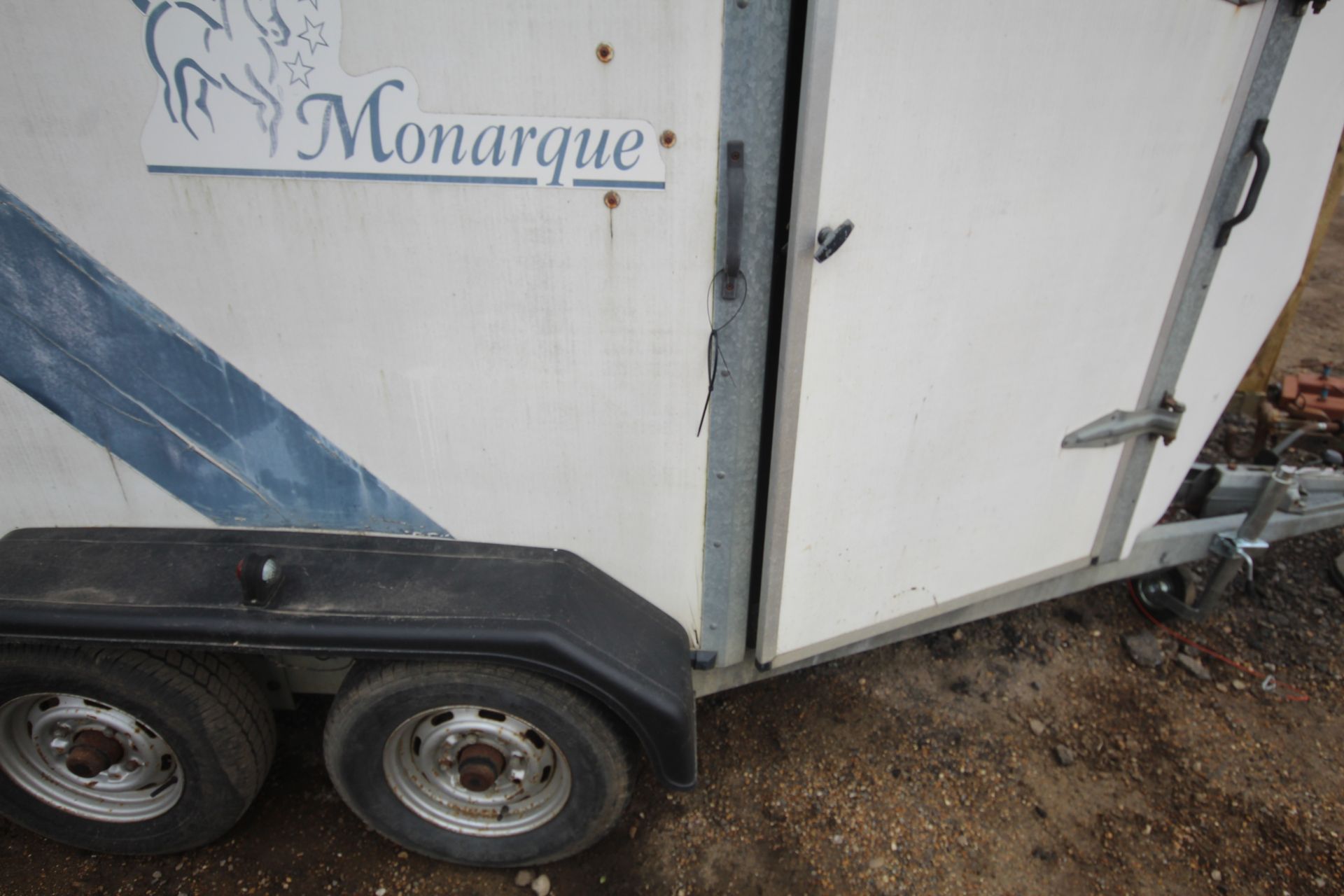 Indespension Monarque two horse twin axle horsebox. With front and rear ramps. Key held. - Image 44 of 45