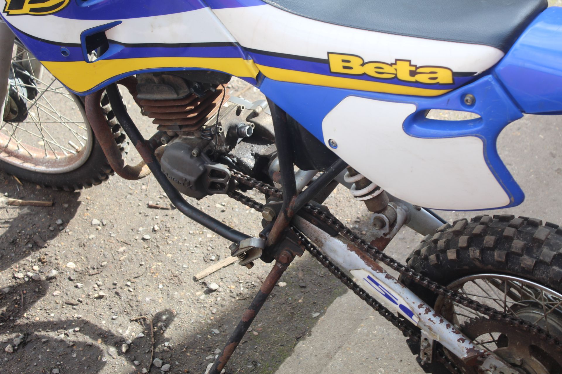 Beta Italian 50cc dirt bike. For spares or repair. V - Image 9 of 13