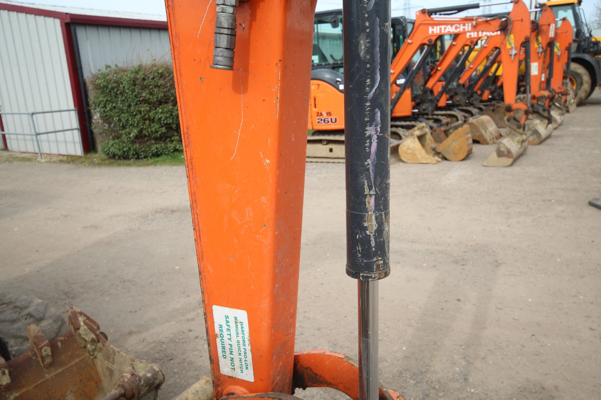 Hitachi Z-Axis 26U-5A 2.6T rubber track excavator. 2019. 2,120 hours. Serial number HCM - Image 7 of 61