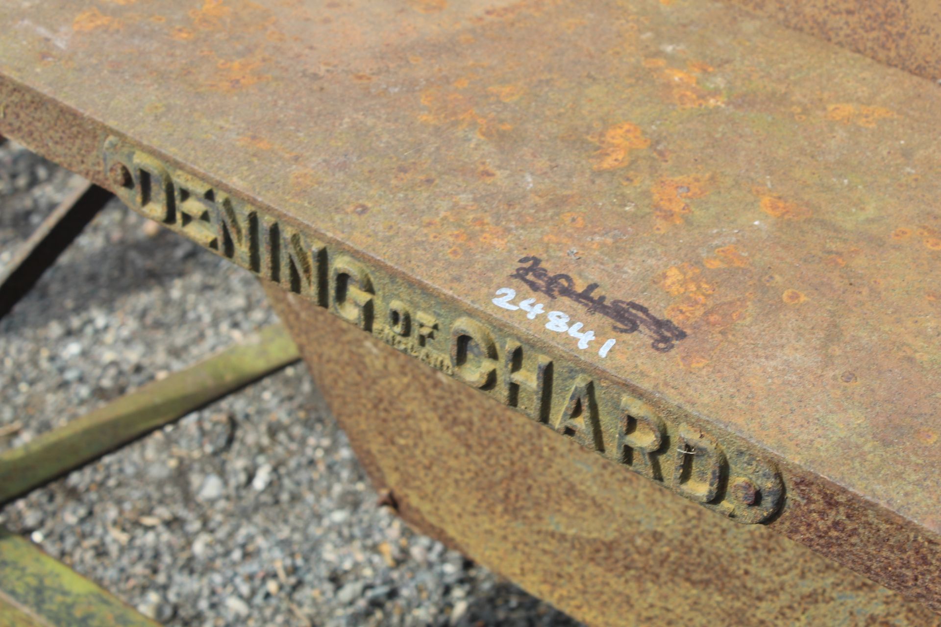 Dening of Chard PTO saw bench. - Bild 8 aus 8