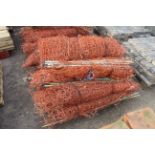 Quantity of poultry electric fencing.