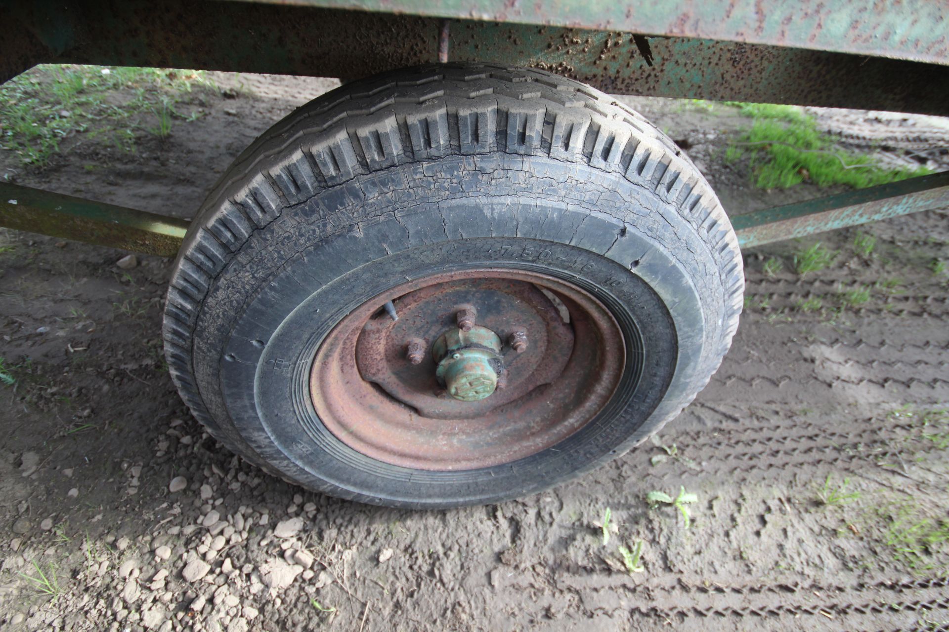 20ft single axle bale trailer. With front and rear ladders. - Image 18 of 20