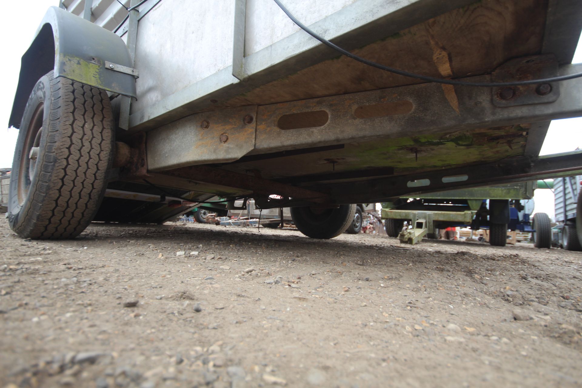 Home built single axle box trailer. - Image 6 of 29