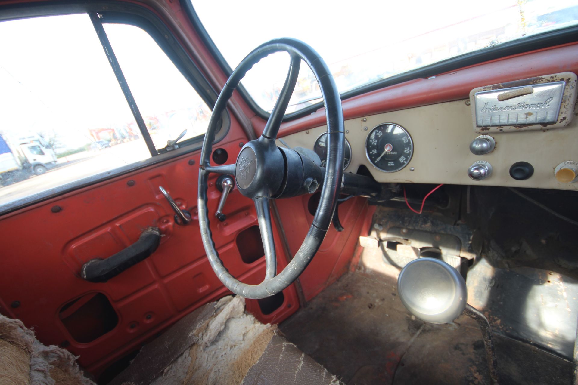 International R100 petrol pick-up. Registration 161 XVY. 1954. Vendor reports a lot of - Image 41 of 54