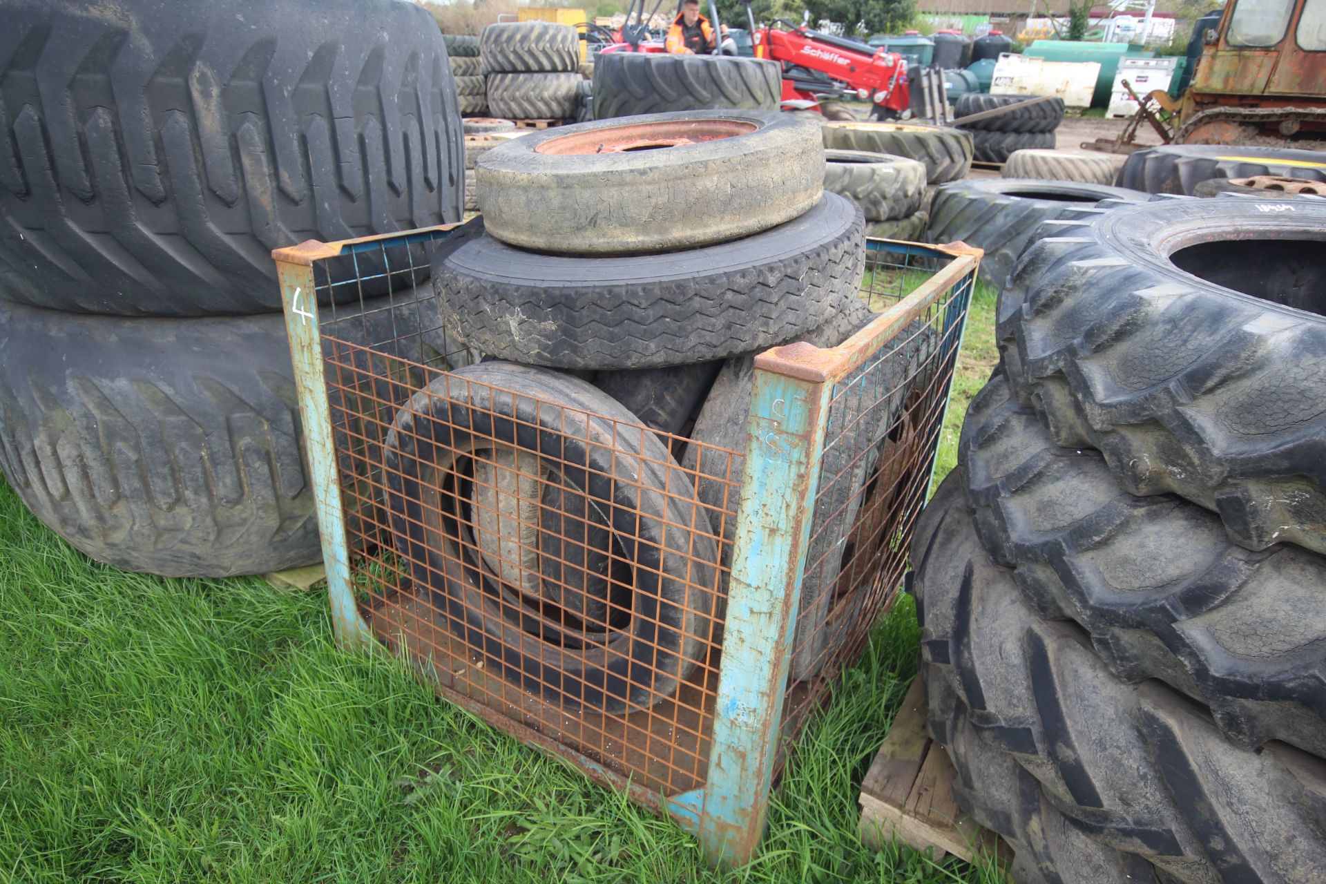 Various wheels and tyres. (4) - Image 2 of 5