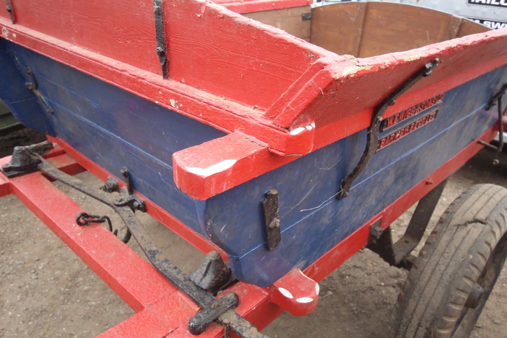 Tumbrel. With tractor drawbar. - Image 28 of 30