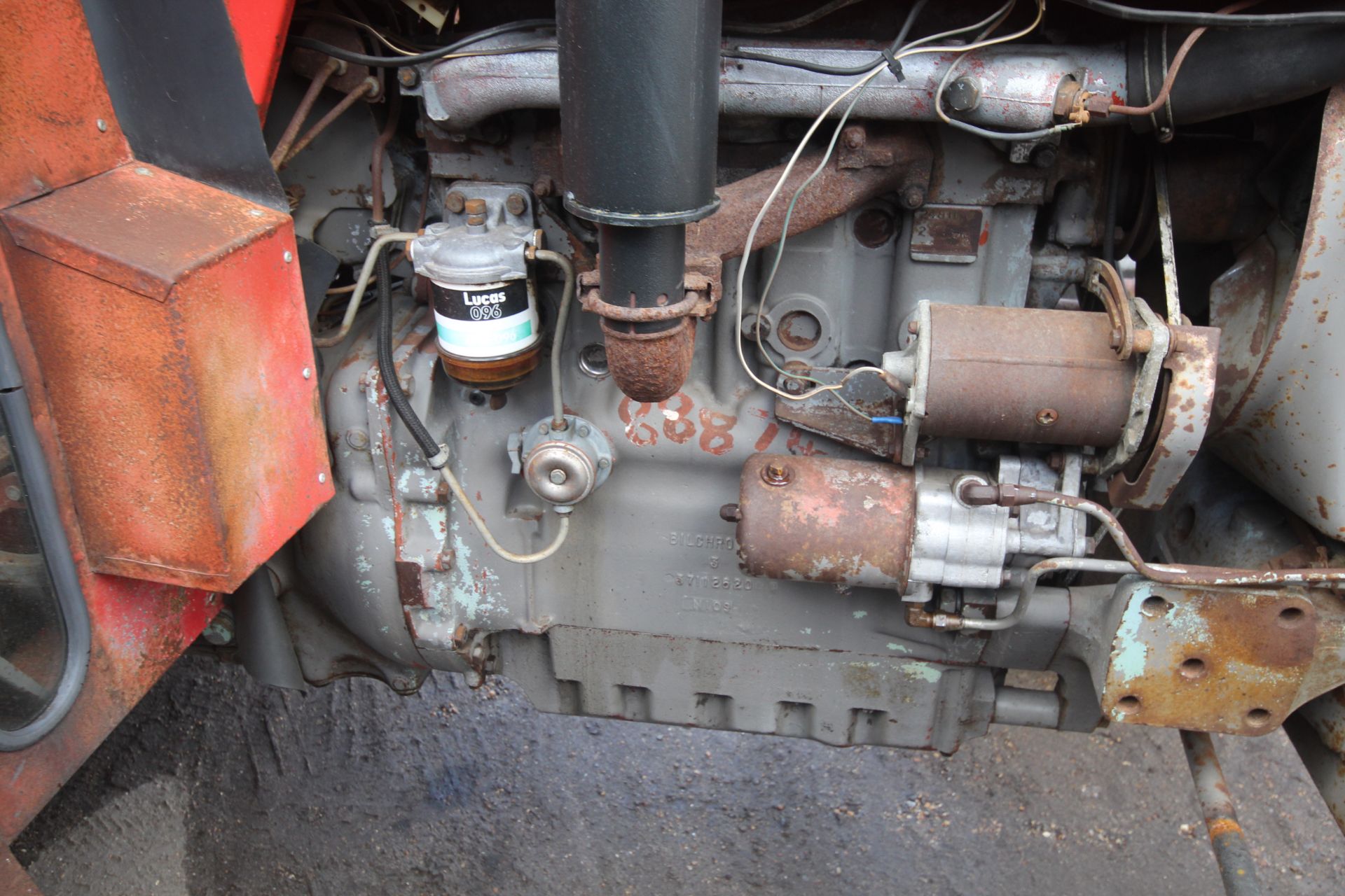 Massey Ferguson 178 Multi-Power 2WD tractor. Registration GWC 408H. Date of first registration 16/ - Bild 36 aus 56