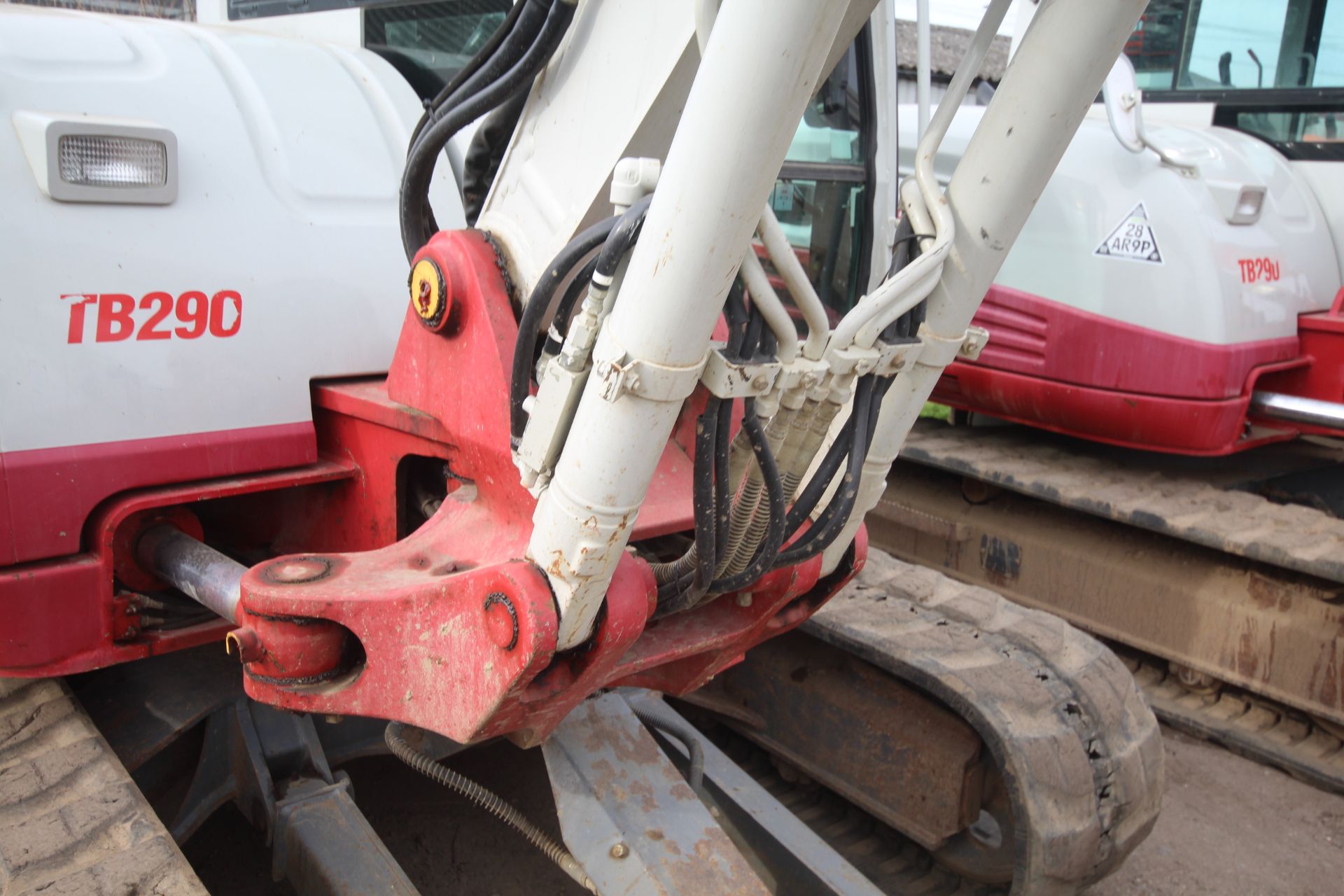 Takeuchi TB290 9T rubber track excavator. 2018. 5,096 hours. Serial number 190200950. With 4x - Image 15 of 68