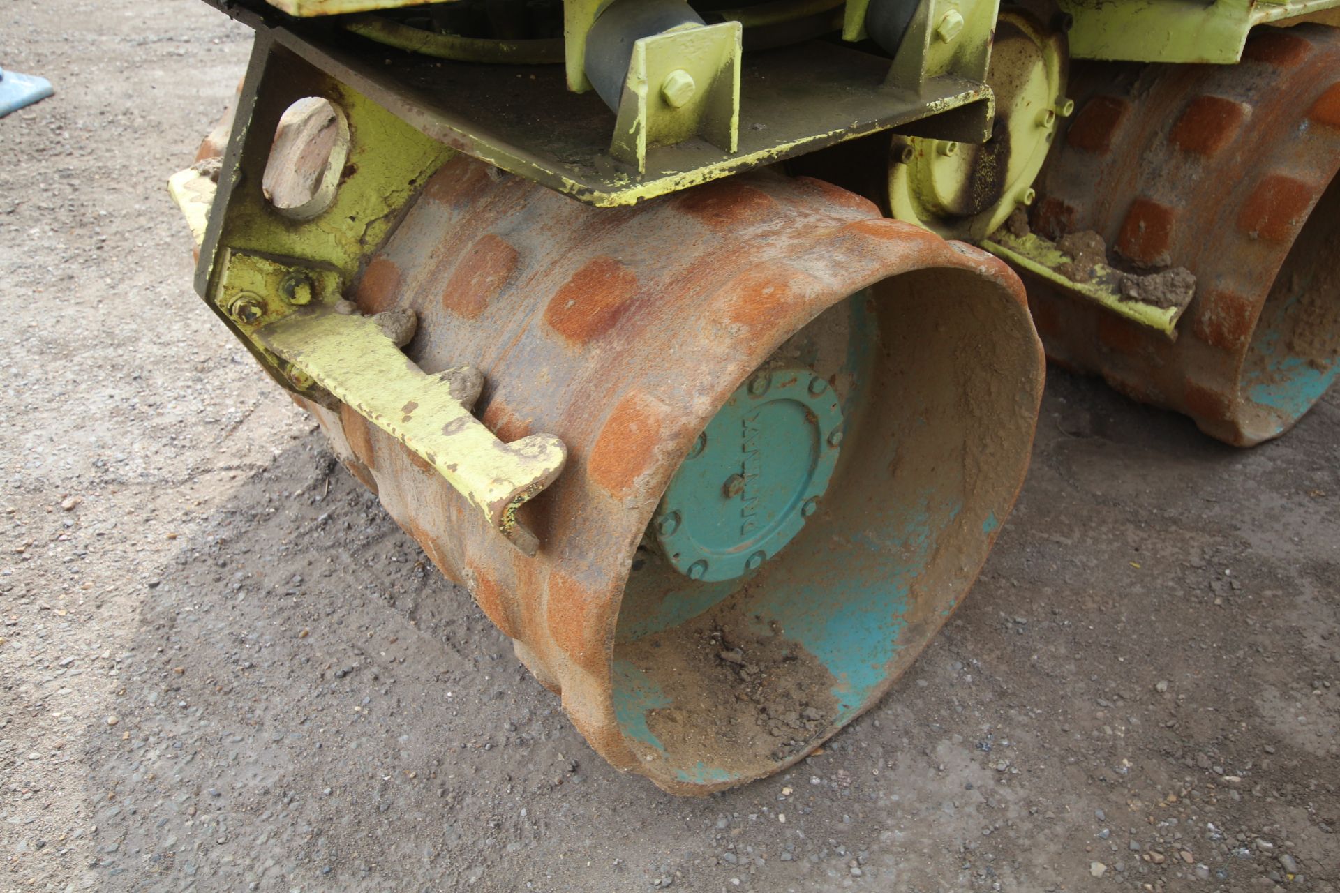 Rammax double drum trench roller. With Hatz diesel engine. Key held. V - Image 7 of 13