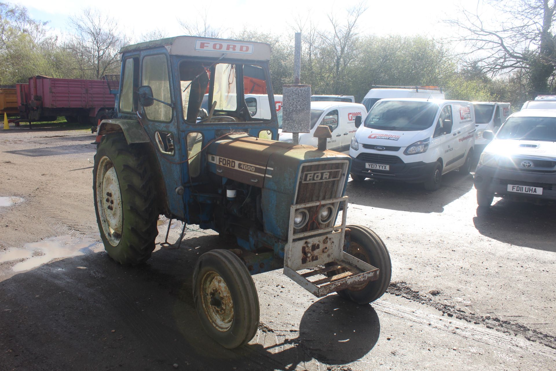 Ford 4600 2WD tractor. Registration MPV 963P. Date of first registration 01/03/1976. Serial number - Image 2 of 42