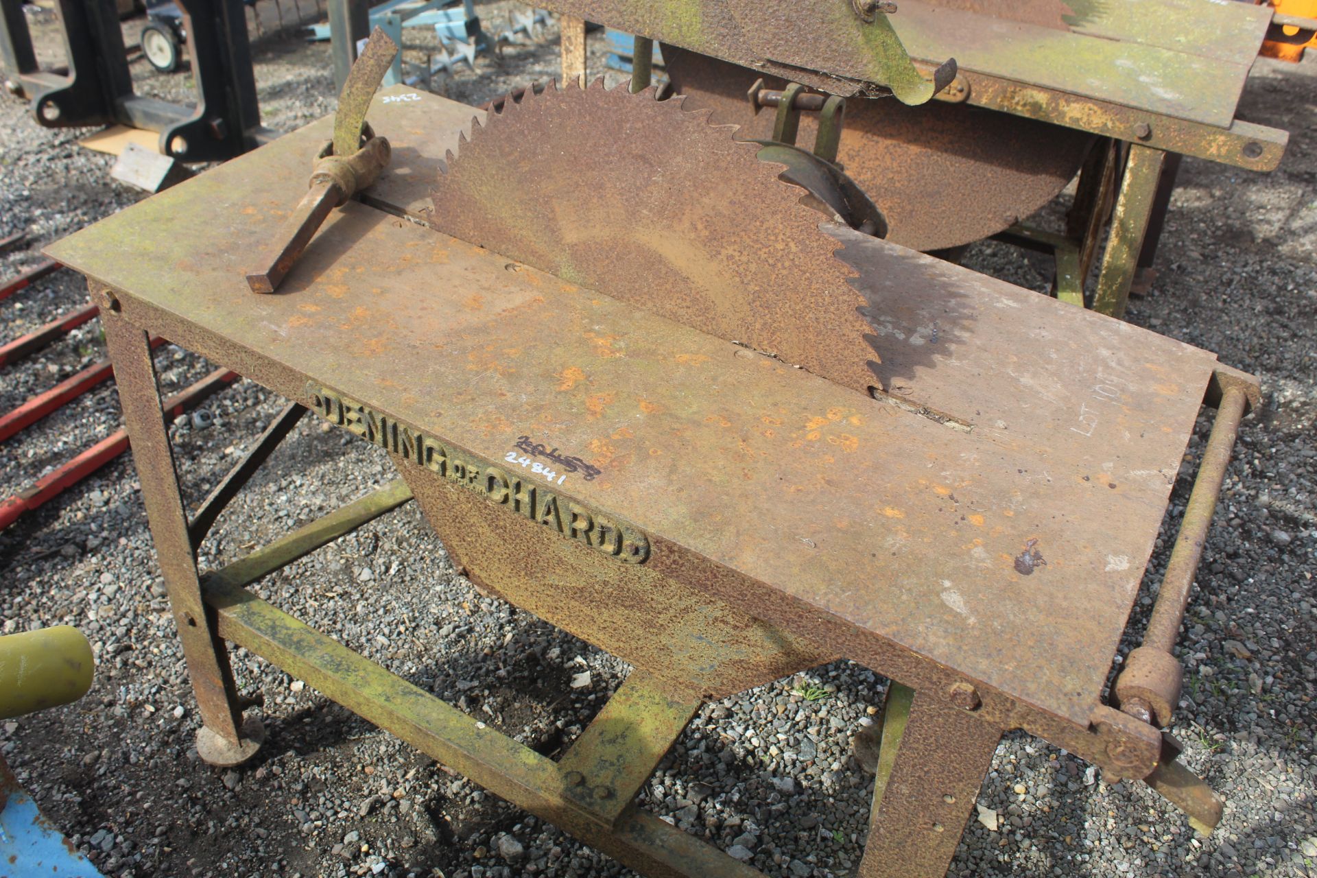 Dening of Chard PTO saw bench. - Image 7 of 8