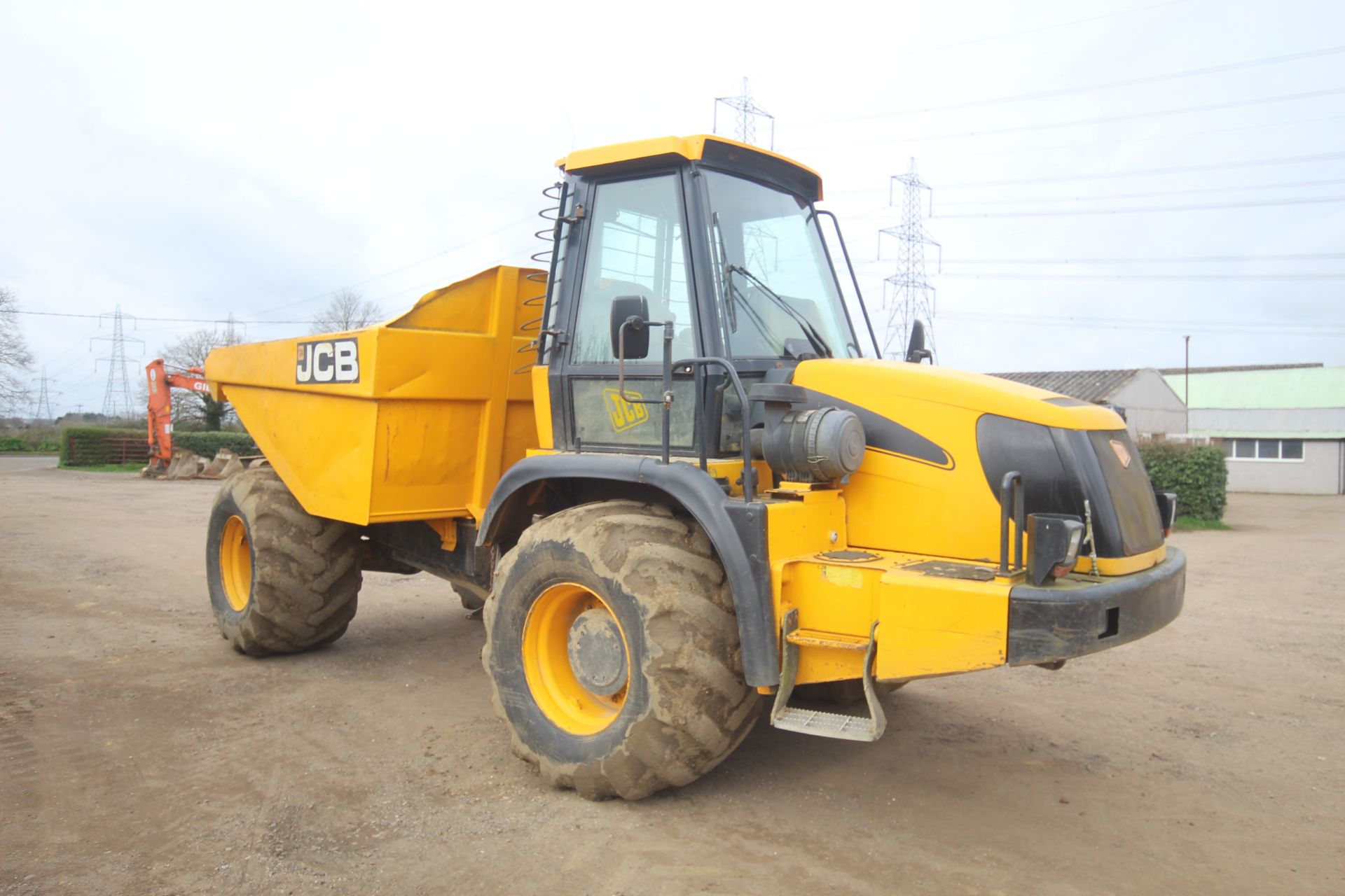 JCB 714 14T 4WD dumper. 2006. 6,088 hours. Serial number SLP714AT6EO830370. Owned from new. Key - Image 3 of 108