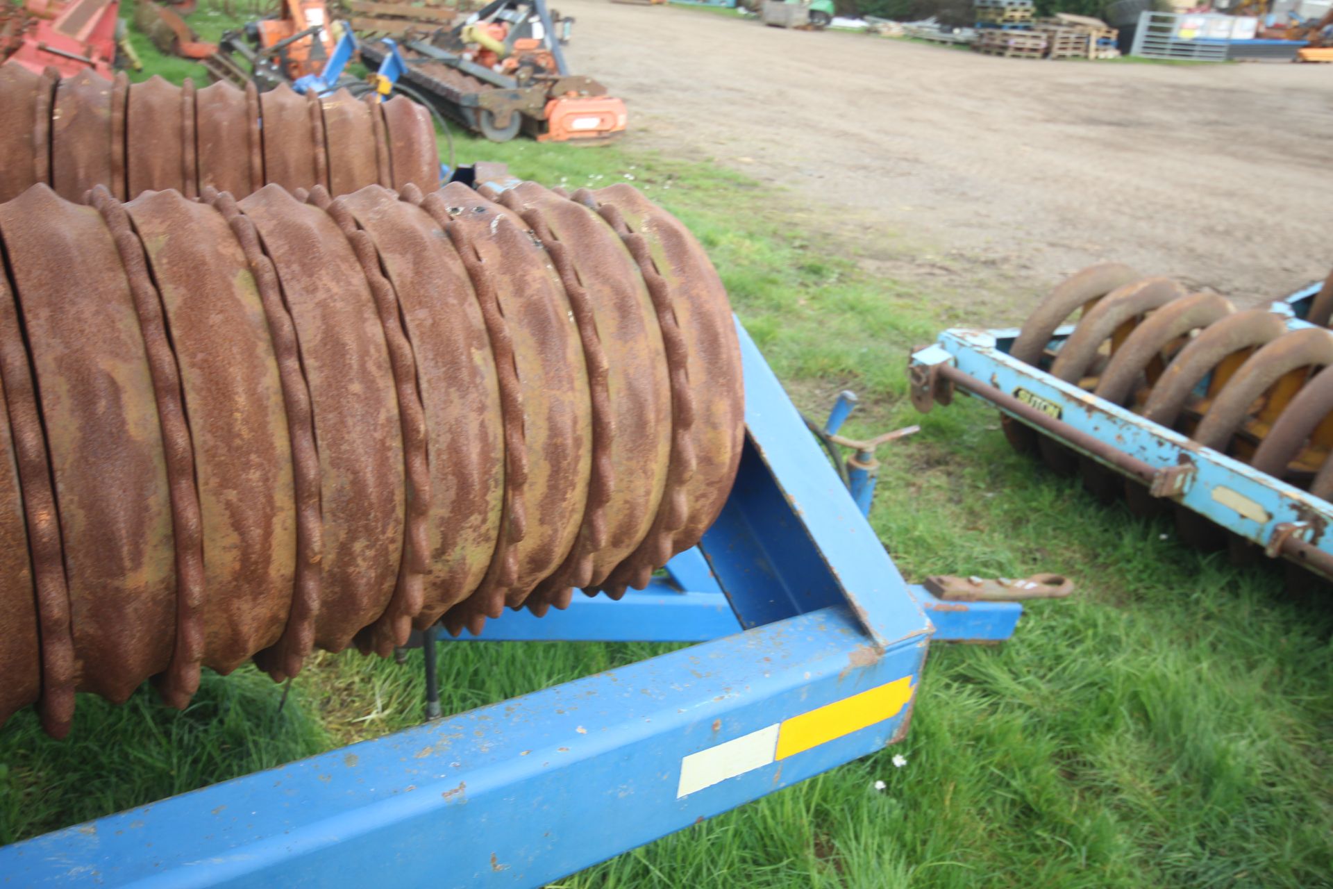 Dalbo 6.3m hydraulic folding rolls. With Snowflake rings. From a local Deceased estate. - Bild 19 aus 22