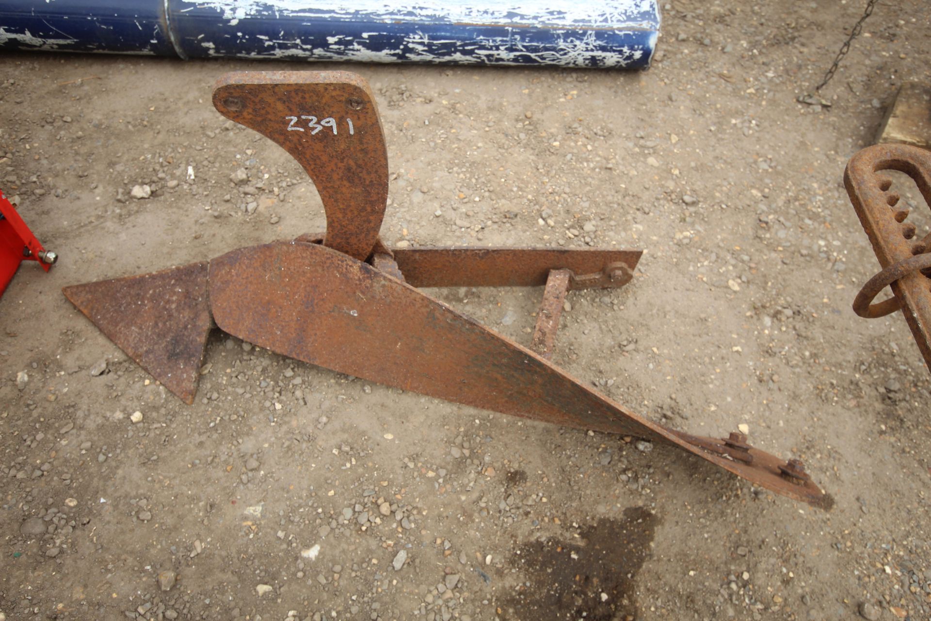 Horse drawn plough body.