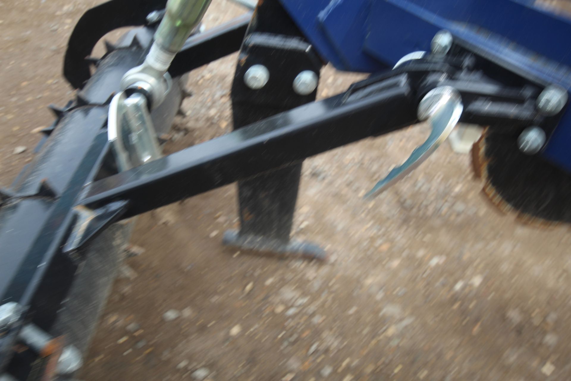 Single leg mole plough for compact tractor. With crumbler. Paperwork held. - Image 11 of 11