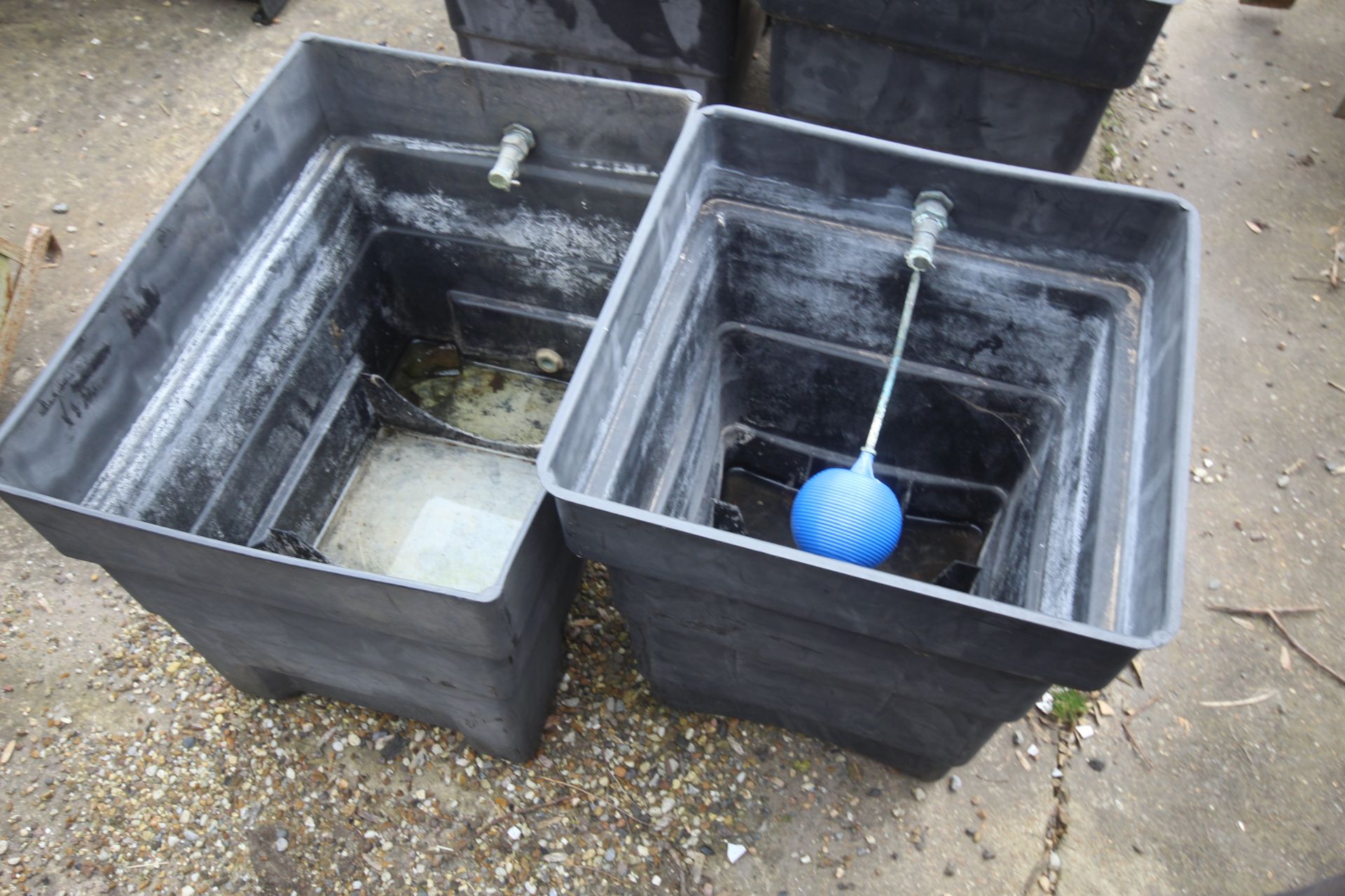 2x water header tanks. - Image 2 of 2